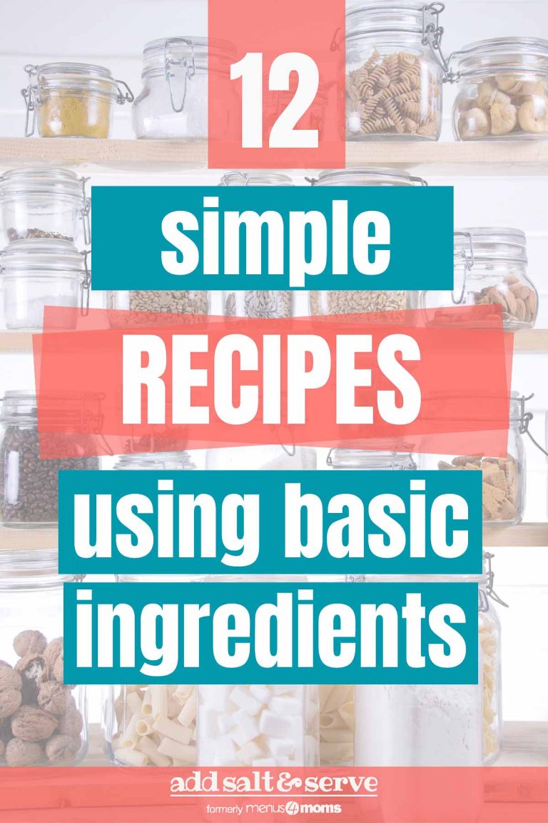 Simple Recipes with Basic Ingredients | Add Salt & Serve